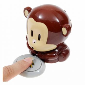 Singe sèche ongles insolite