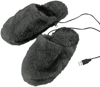 Chausson usb chauffants insolite