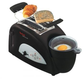 Grille-pain et oeufs sur le plat Tefal insolite
