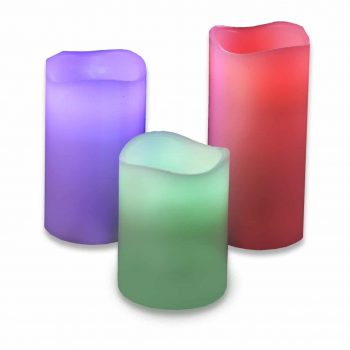 Bougies LED insolite en cire