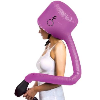 Casque sèche-cheveux insolite