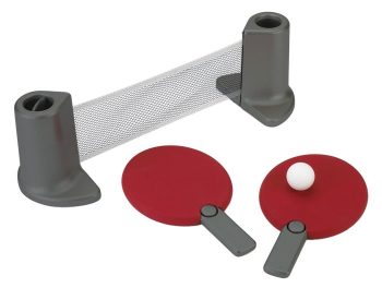 Set de ping-pong portable insolite